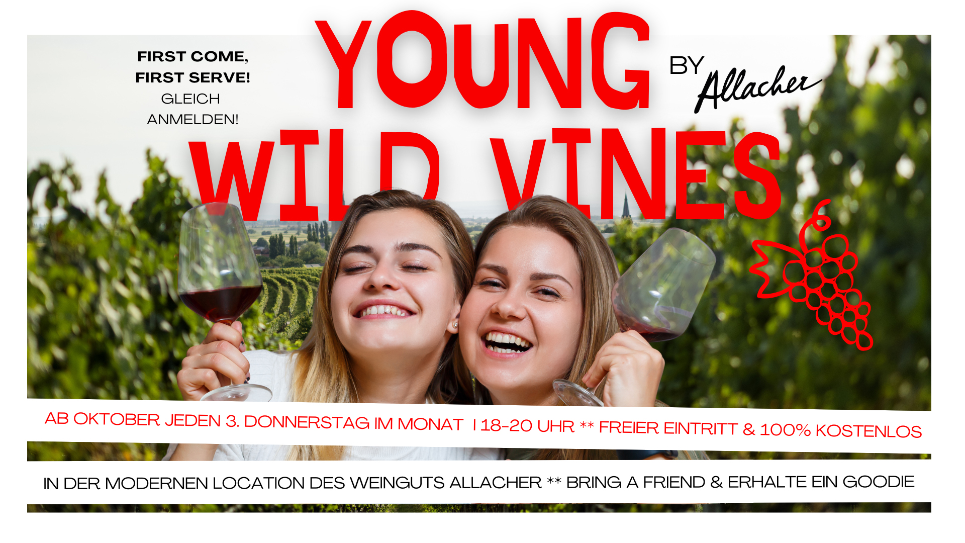 Mehr über den Artikel erfahren Young Wild Vines – Alles, was du schon immer über Wein wissen wolltest!