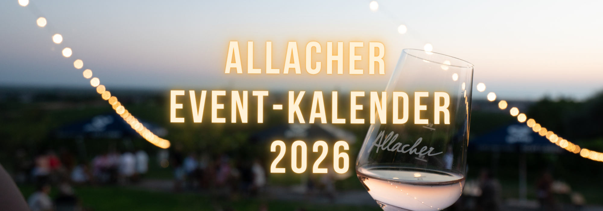 ALLACHER EVENT-Kalender 2026